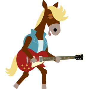 Hepi The Horse - Moe And Friends Character