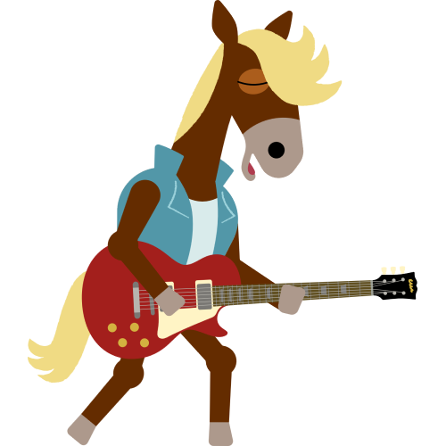 Hepi The Horse - Moe And Friends Character