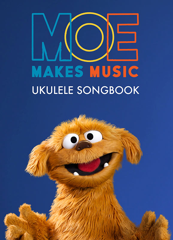 Moe Makes Music Ukulele Songbook Cover