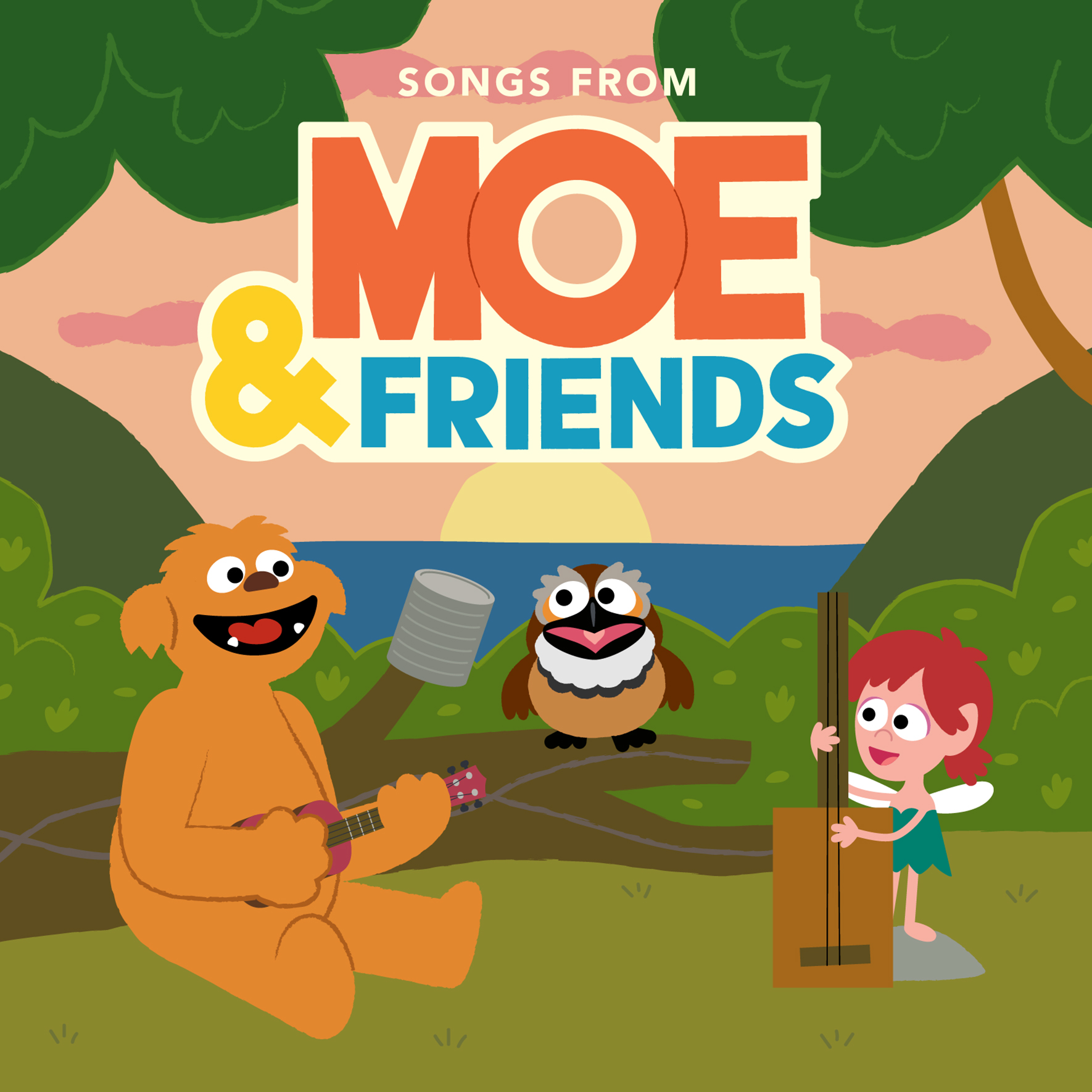 Moe And Friends Album Cover