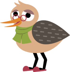 Gwen The Godwit - Moe And Friends Character