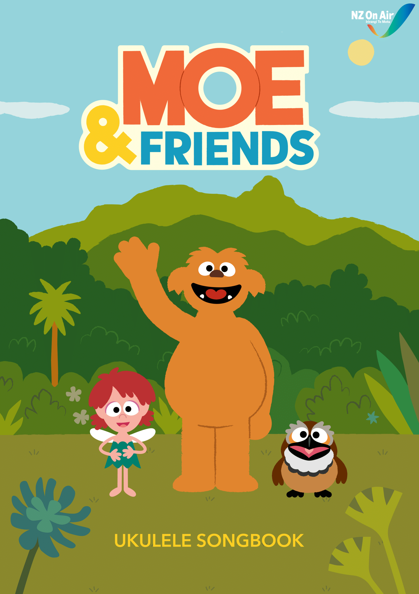 Moe and friends Ukelele songbook cover